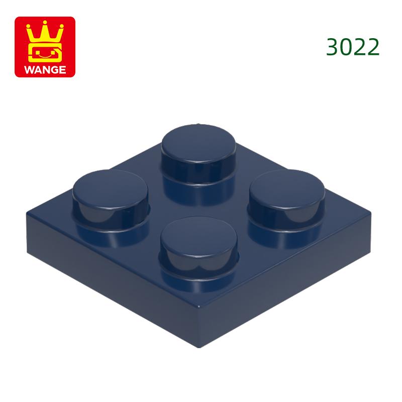 Нетоксичный 167 шт./лот 3022 2x2 Базовый Строительный Блок Moc Классические Аксессуары Совместимые с Кирпичиками Diy Детская Игрушка Сборка Подарочная Коробка