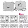 20set Bag Magnetic Snaps Buttons 14/18mm Plum Magnet Closure Buckle Purse Clothes Handbag Wallet DIY Accessories Jewelry Finding