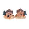 Gardening Decorations Moss Cottages Micro Landscape Mini Small House Figurines & Miniatures