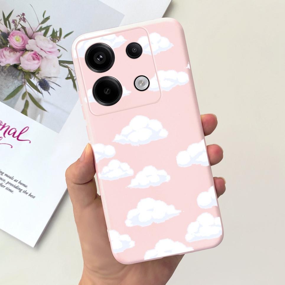 Чехол для телефона Xiaomi Poco X6 Pro 5G Poco M6 Pro 4G Роскошный Конфетный Силикон Милые Животные Мягкая Задняя Крышка Для PocoX6 PocoM6 5G Capa