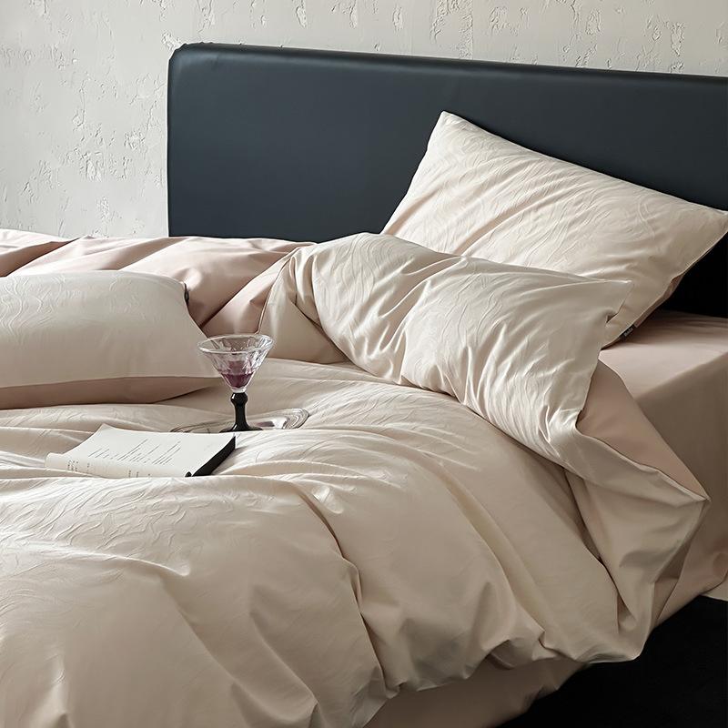 Комплект из четырех предметов из 100% высококачественного чистого хлопка, хлопковый жаккардовый комплект одеяла класса А для матери и ребенка, комплект постельного белья класса люкс