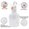 1PC Outdoor USB Rechargeable LED Lamp Bulbs 60W Emergency Light Hook Up Camping Fishing Portable Tents Lantern Night Lights Bulb