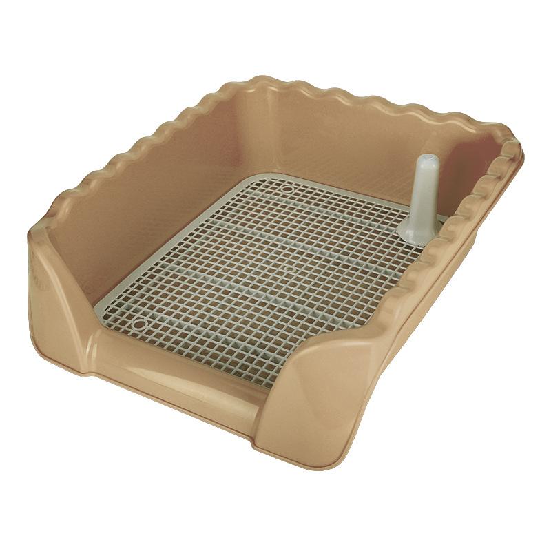 Собачий туалет Высокий бортик Защита от брызг мочи Разборка Легкая чистка Собачий горшок Питомец очень большая собака писсуар Собачий туалет