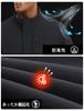 TACVASEN Мужская рабочая одежда свободного кроя, Теплая и для холодной погоды Верхняя одежда, Плотная, Горная, Для активного отдыха на природе, Повседневная, Стильная, Для страйкбола, Черный, Размер L