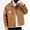 Spring and Autumn New Korean Version Loose Trend Handsome Men's Tooling Jacket Versatile Clothes