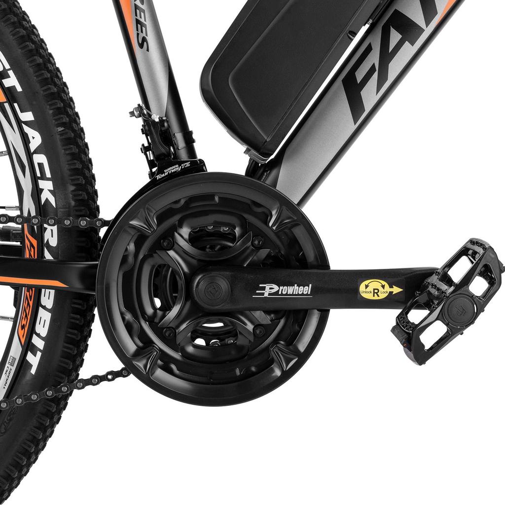 Электровелосипед для взрослых FAFREES 250 Вт Мотор Городской Электровелосипед Максимальная Скорость 25 км/ч 36 В 13 Ач Запас Хода 100 км 21 Скорость Нагрузка 150 кг HaiLong