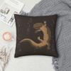 Hellbender Amphibian Square Pillowcase Polyester Linen Velvet Pattern Zip Throw Pillow Case Home Cushion Cover 45X45