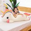 Unicorn Rainbow Fur Toy Daisy Pony Girl Childrens Birthday Holiday Doll Gift