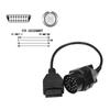 BMW 20-Pin To 16-Pin OBD2 Conversion Cable