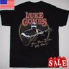 Новая футболка Luke Combs Beer Never Broke My Heart Подарок для фанатов Унисекс S-5XL Футболка JJ320 Унисекс Футболка