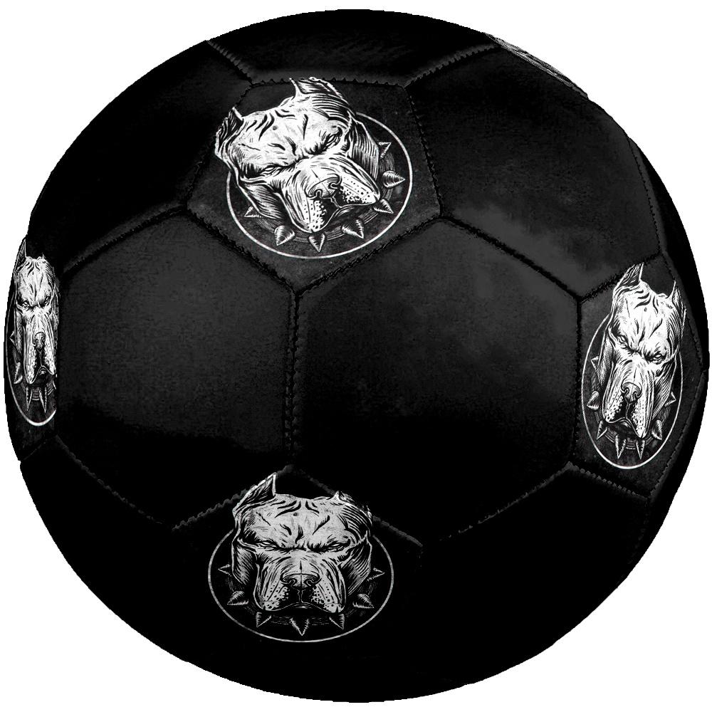 1pc Pitbull Portrait Size 5 Soccer Ball Professional Match Training Football Durable Outdoor Sports Ball, q112