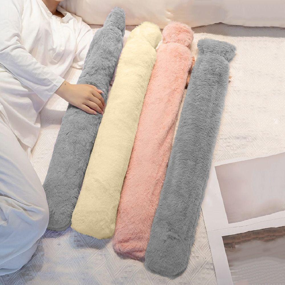 Многоразовая очень длинная грелка для горячей воды, съемный противоожоговый пояс-грелка с водой, портативная с чехлом, грелка для талии