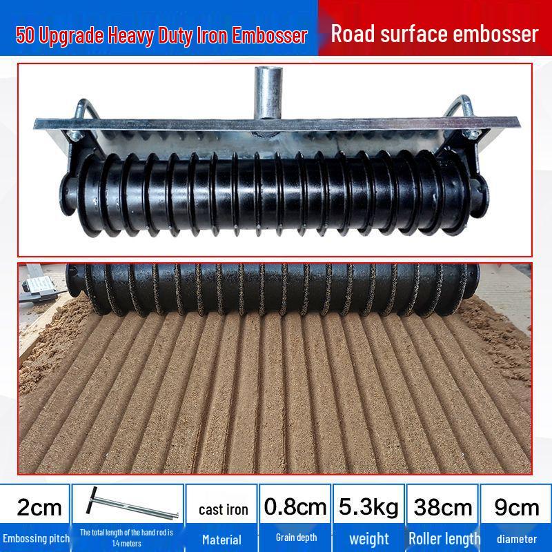 Concrete Pavement Texturizer and Anti-Slip Groover Roller Machine