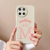 Для OPPO Realme V20 V23 V25 V30 X2 X7 XT Q5 Pro U1 V13 V15 чехол для телефона модный чехол с буквами Короны жидкий мягкий силиконовый матовый противоударный чехол-бампер