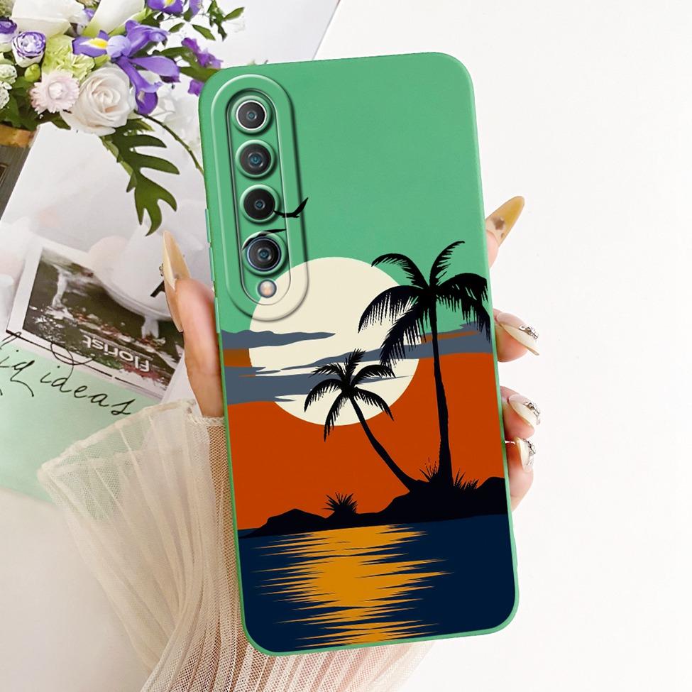 For Xiaomi Mi 10 Case Fashion Cartoon Cute Funny Painted Silicone Phone Casing M2001J2G M2001J2I