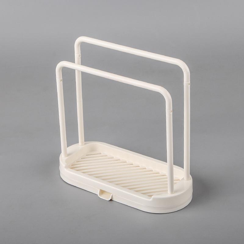 Кухонный держатель Съемная кухонная полка для хранения тряпок Подвесная стойка Держатель для чистящей ткани