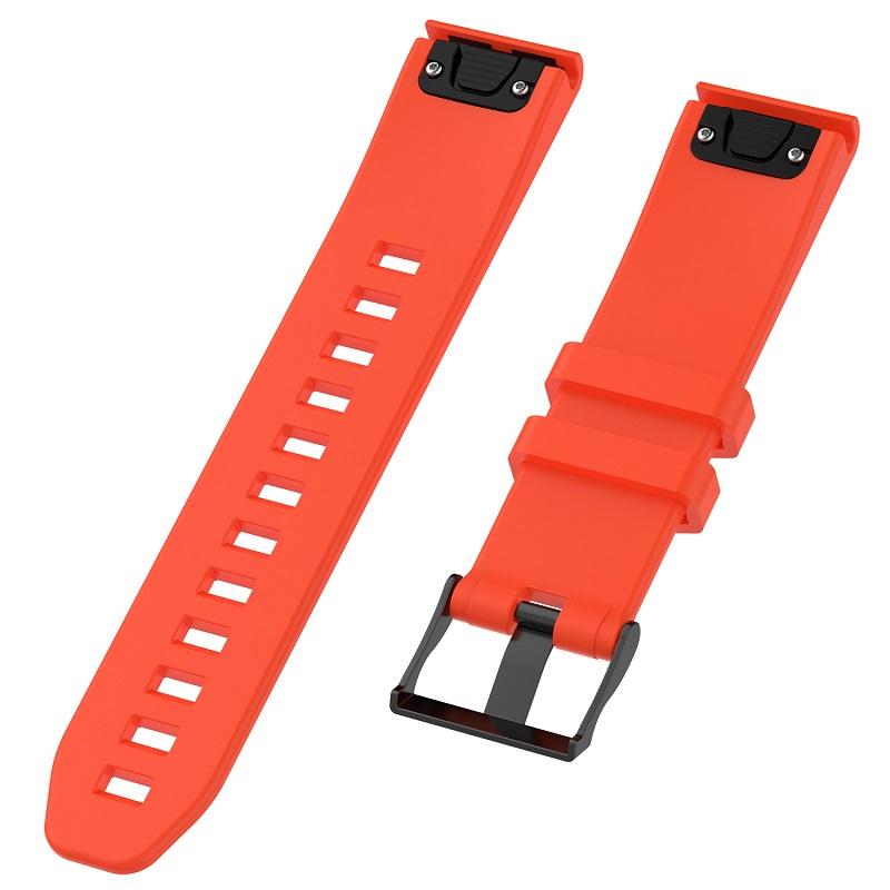 Silicone Watch Strap for Garmin Fenix 5/Fenix 5 Plus/Forerunner 935/Approach S60 with 2 Screwdrivers with 2 Screwdrivers