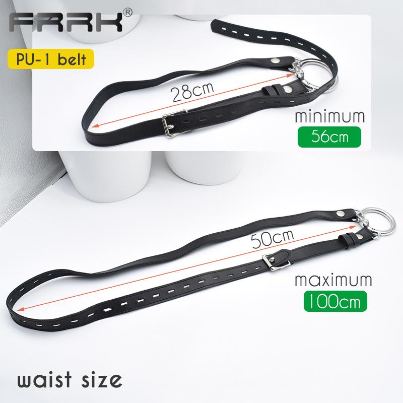 FRRK PU Belt Harness for Metal Chastity Cage BDSM Player In Varies Sizes Sexy Adults Intimate Products Sex Toys Bondage