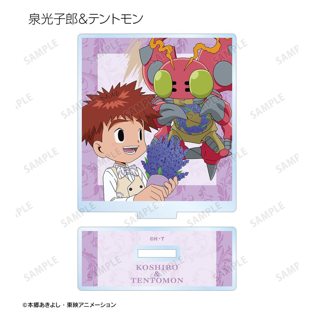 Digimon Adventure Оригинальная иллюстрация 25-я годовщина Торговая акриловая подставка colleize Официальные товары Официальная лицензия [Официальная] версия. (Единица/КОРОБКА)