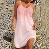 2025 Women's Summer Sleeveless Print Casual Dress Summer Dress for Holiday Women Clothing Sexy Dress Vestidos Summer Dress
