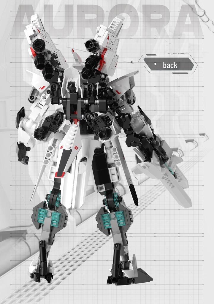 Модель mecha-конструктора Jiaqi Alpha - Образовательная игрушка для мальчиков