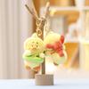 Funny Annoying Duck Keychain Cute Cartoon Girl Backpack Hanging Plush Dolls
