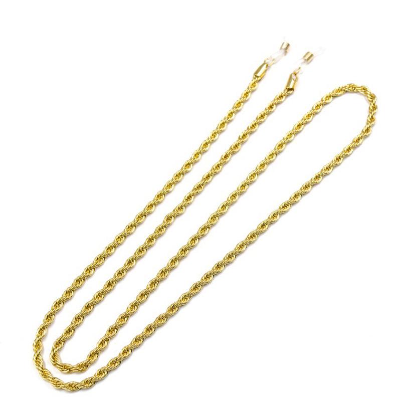 Вязаная цепочка двойного назначения для очков и маски с застежкой-лобстером - Защита от падения, модный аксессуар