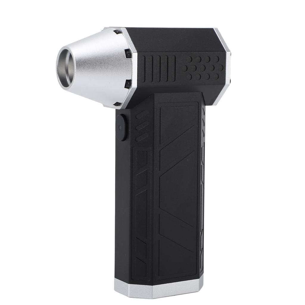 Mini Turbo Fan Jet Dry Blower 120000RPM Brushless Motor 3 Speeds Rechargeable Electric Air Duster Jet Fan with LED