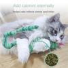 Catnip Toy Interactive Toy Plush Cat Toy Gluttonous Snake Bite-Resistant Molar Interactive Toy Gift For Cat Pet Accessories