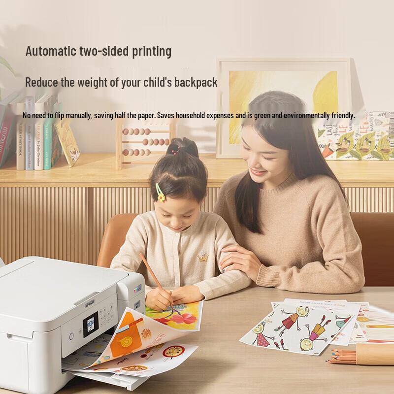 Epson EcoTank L4266 Color Multifunction Printer CN plug (adapter included)