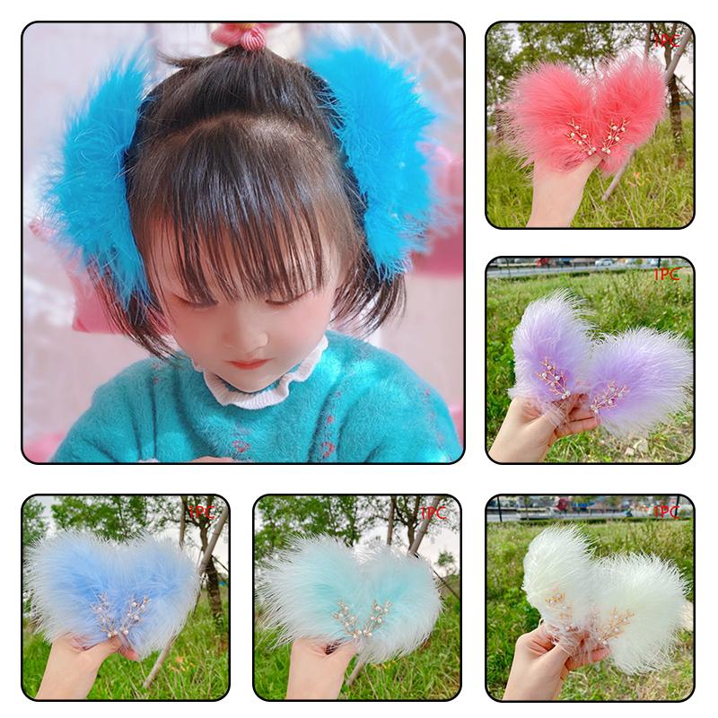 1 шт. Белое перо феи боковая заколка новая заколка для волос аксессуар для волос для девочки украшения для волос свадебная шпилька тиара заколки