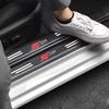 Carbon Fiber Car Door Threshold Protector Stickers Waterproof For Ford Focus Fiesta Mondeo Explorer Transit Escape  n2 Puma Kuga MK2