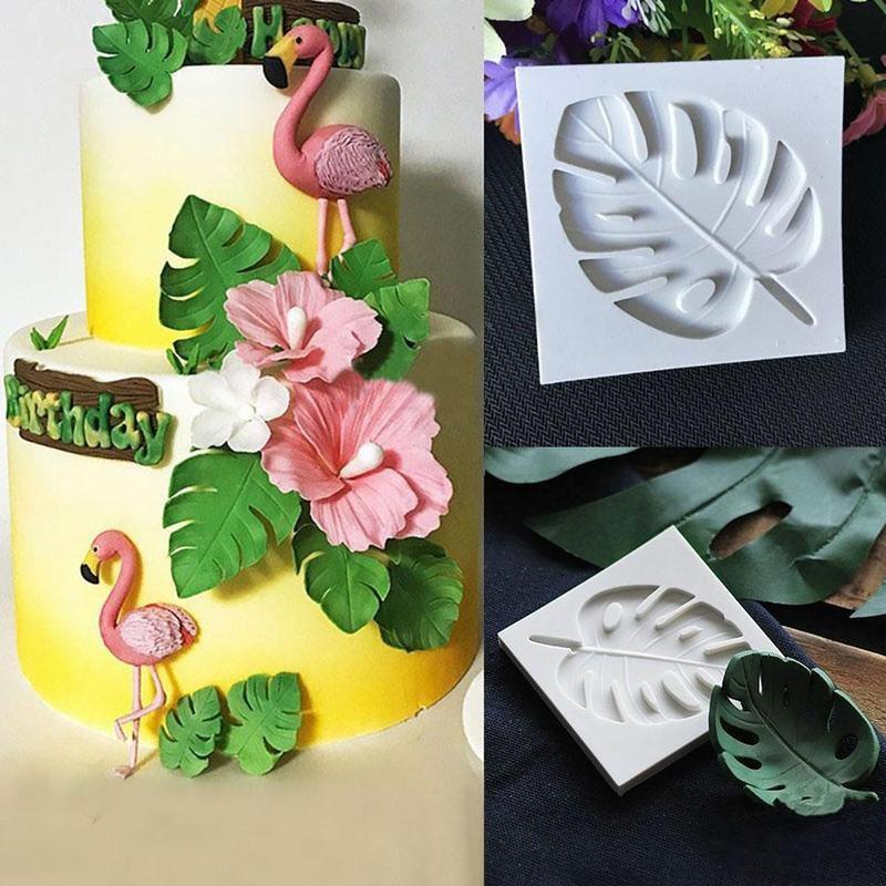 Sugarcraft Leavf силиконовая форма форма для помадки инструменты для украшения торта форма для шоколадной мастики