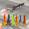 12 шт. 5,5 см/1,4 г мягкие рыболовные пластиковые приманки искусственные мягкие рыболовные пластиковые имитации креветок плавающие маленькие приманки для раков