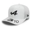 Casquette - Alpine - Pierre Gasly - Blanche - Taille Unique - Snapback 9FIFTY
