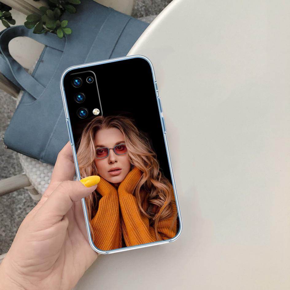 LO63 Чехол с Милли Бобби Браун для Motorola G10 G20 G30 G31 G32 G34 G35 G41 G42 G50 G51 G52 G55 G60 G60S G62 G71 G72 G75