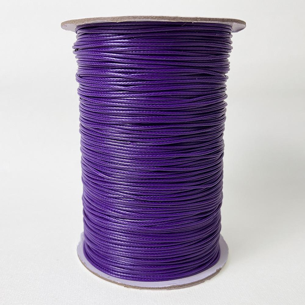 Корейская вощеная веревка 1 мм: Ювелирные изделия и подвеска Ожерелье/Плетеный браслет с ПУ кожей