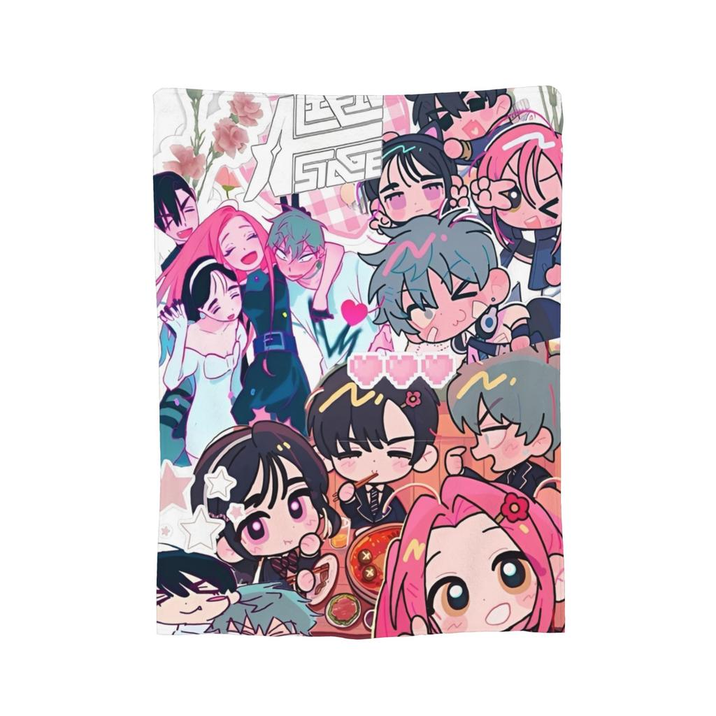 Инопланетная сцена Аниме Плед Фланелевый Мизи Суа Тилл Иван Хюна Лука Легкий Накидной Плед для Путешествий на Самолете Постель Коврик