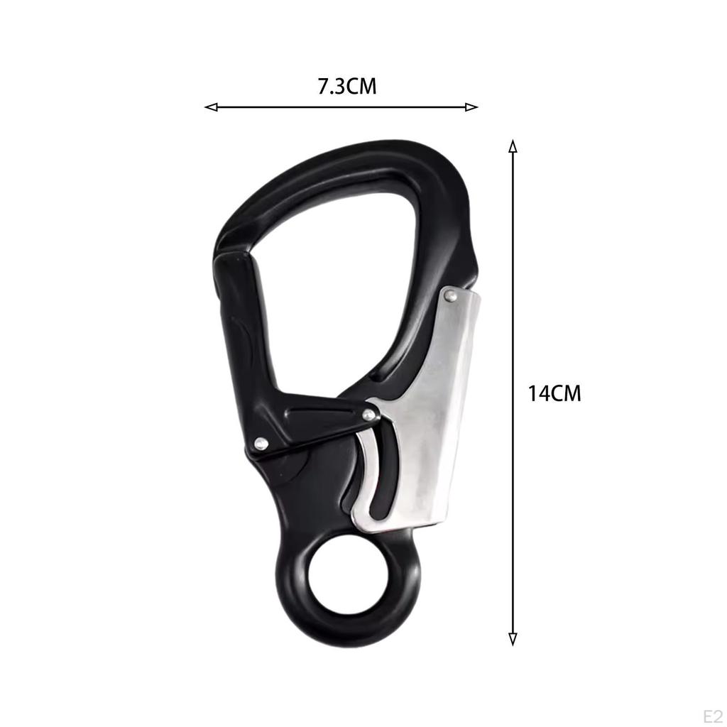 Карабин Двойной Защелкивающийся Крючок для Надежных Аксессуаров Самостраховка