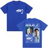 Rapper Milo J Camilo Villarruel Tour 2025 Graphic TShirt Unisex Women Vintage Hip Hop Fashion Oversized Cotton T Shirts Streetwear