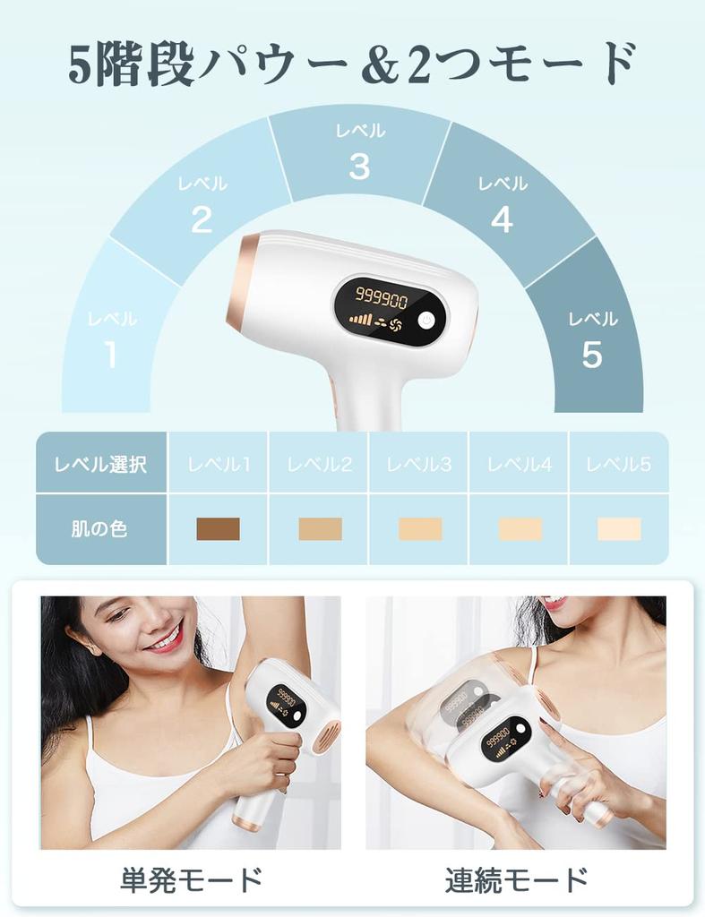 Datsumouki Hair Removal Охлаждающий эпилятор для удаления волос 5 уровней Datsumouki Hair Removal Автоматический эпилятор для домашнего использования VIO, совместимый с эпилятором, Устройство, для мужчин, для женщин, Устройство,