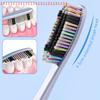 Large Head Bristle Toothbrush for Adults Anti-Slip Wide Design Deep Oral Cleaning To Remove Tooth And Smoke Stains 1/5 Pcs
