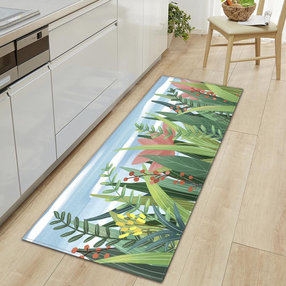 Коврик для входной двери спальни, коврик для гостиной, домашний коридор, ванная комната, балконная дверь, нескользящий ковер