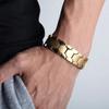 Punk Stainless Steel Men's Bracelets Energy Magnetic Bracelet Jewelry Chain for Women Bracelets Bangle