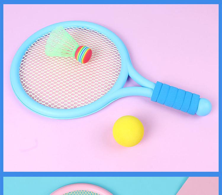 Kids' Badminton Racket Set: Parent-Child Indoor Sports Game for Ages 3-6