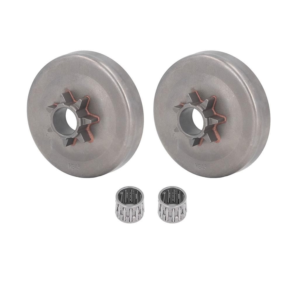 Цепная пила 7-зубчатый барабан сцепления Игольчатый подшипник Комплект Звездочка Аксессуары для Husqvarna 350 340 345 445