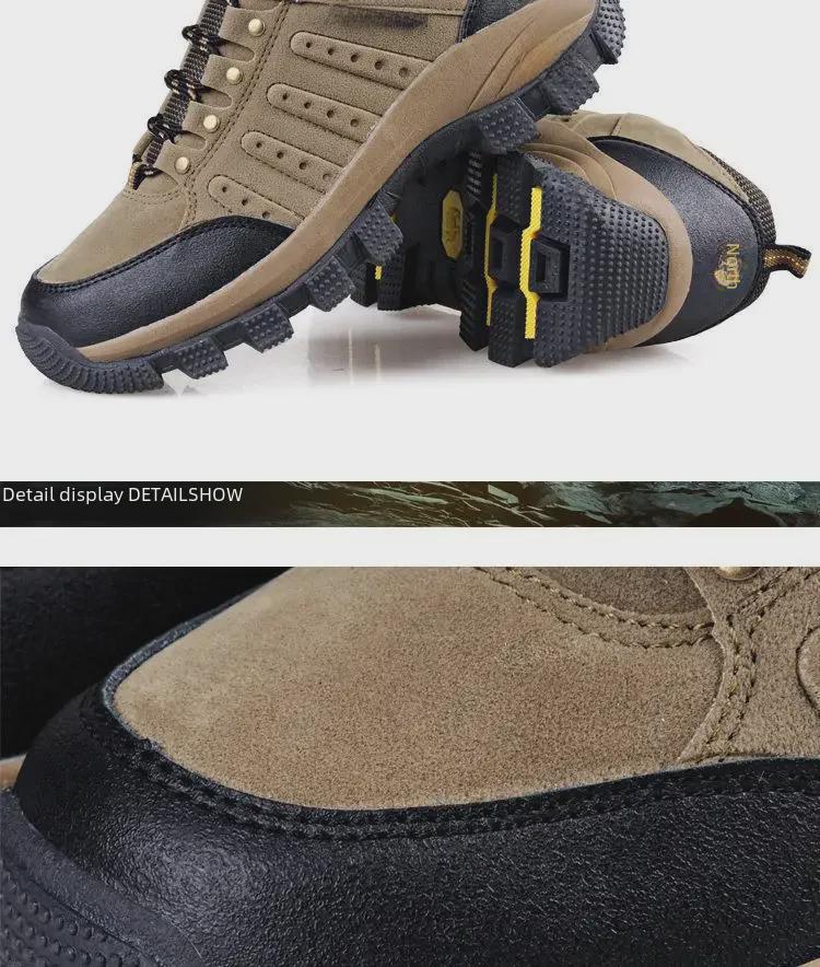 2024 Large Size Unisex Hiking Shoes for Spring, Autumn, and Winter - Outdoor Travel & Casual Wear