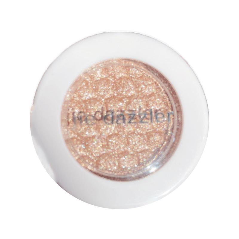 Jie Dazzler Radiant Одиночные тени для век - Блестящие, Мерцающие Оранжевые Земляные тона
