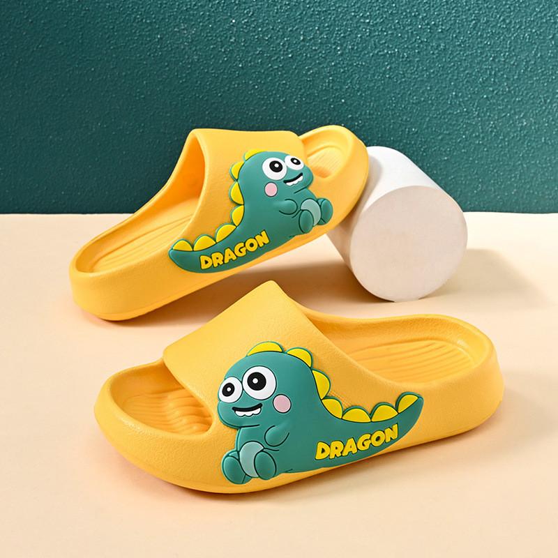 Летние Милые Удобные Детские Тапочки Для Мальчиков И Девочек С Нескользящей Мягкой Подошвой из ЭВА