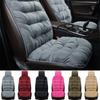 1 шт. Подушка для сиденья автомобиля, зимний чехол для сиденья автомобиля, хлопковая подкладка, мягкий флисовый чехол для сиденья, флокированный чехол для сиденья